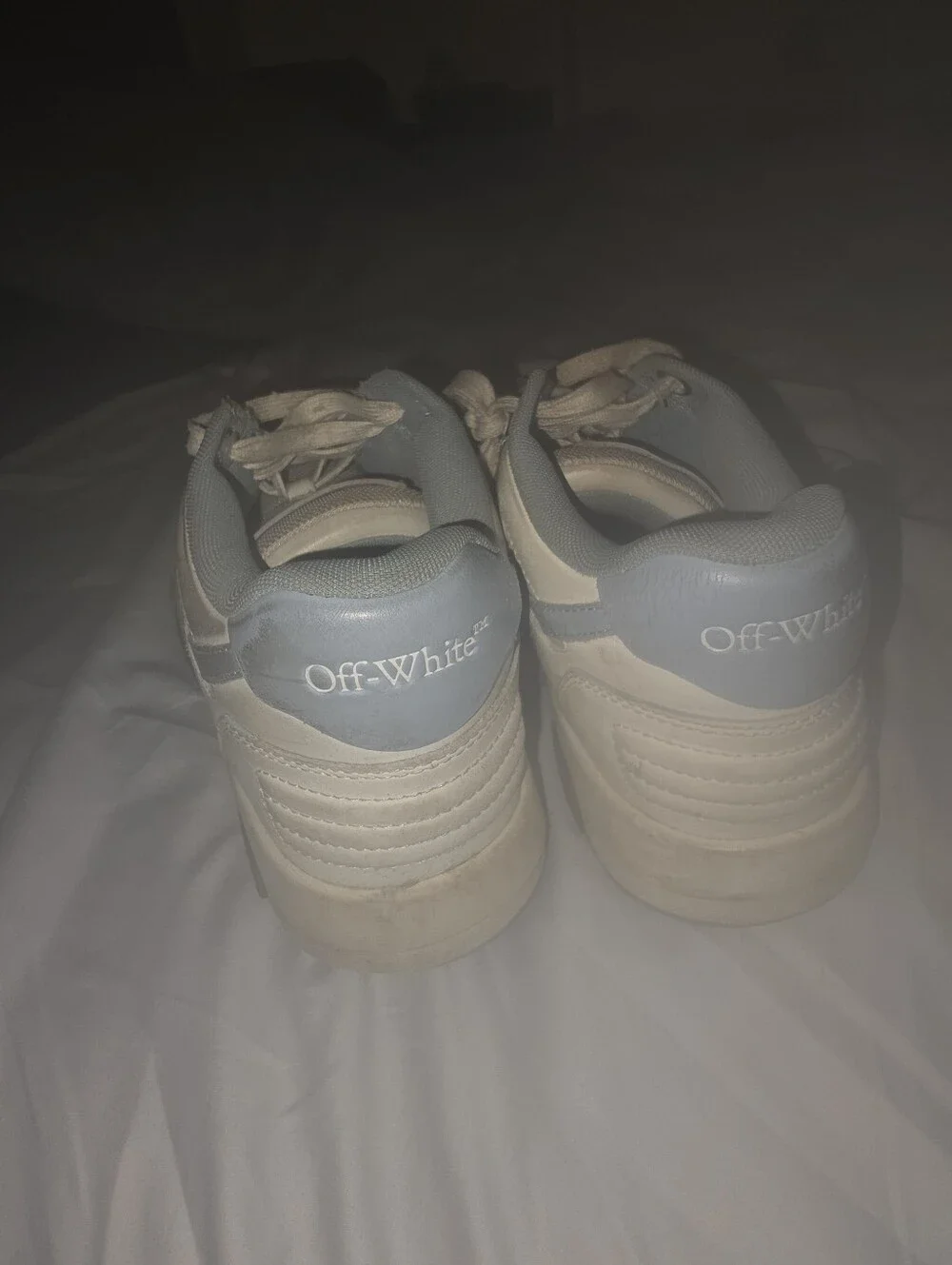 Off-White Out Of Office White Light Blue